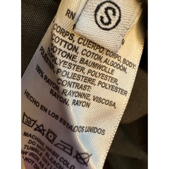 Anthropologie T.la Lavande Tunic Hoodie Zip Front Moss Green XS $128 - Picture 7 of 9